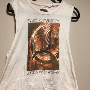 Hunger games tank top